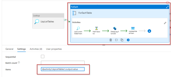 Incrementally load data from SQL database to azure data lake using ...